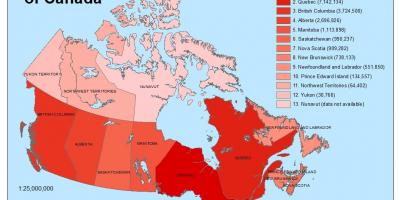 Demografi peta Kanada