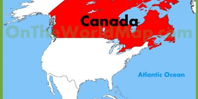 Kanada amerika peta