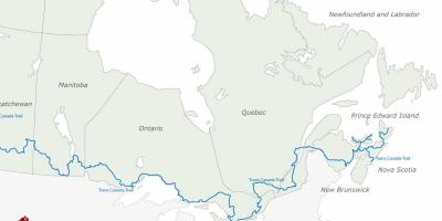 Kanada peta laluan